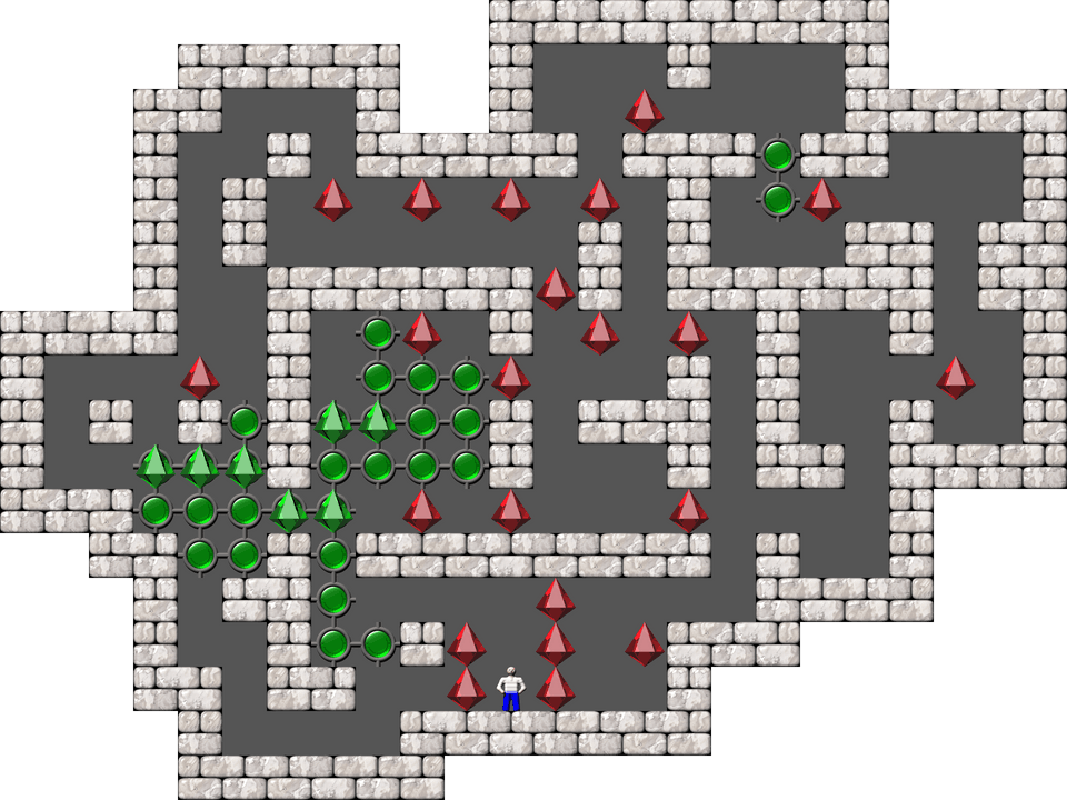 Sokoban David W. Skinner Arranged level 156